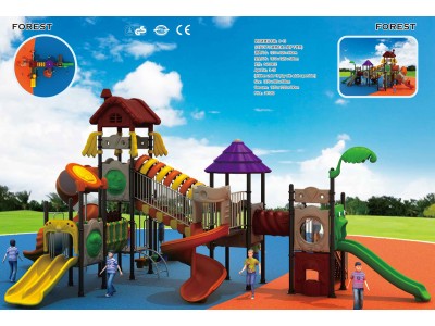 plastic playground slide
